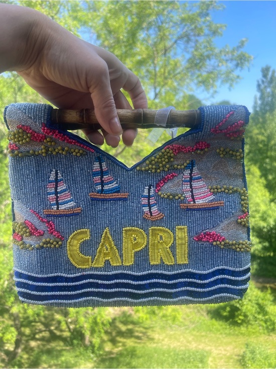 Handbags - Viral TikTok trend - CAPRI beaded bag with sale boats - perfect vacation bag
